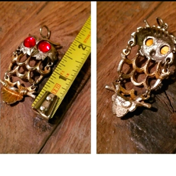 🚫Vintage Statement Owl Charm - Picture 2 of 2